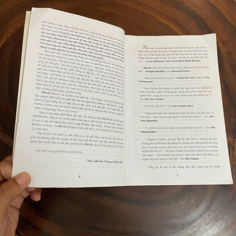 II Tựa sách: Đời Tôi _ My Life - Bill Clinton - 2007 461960