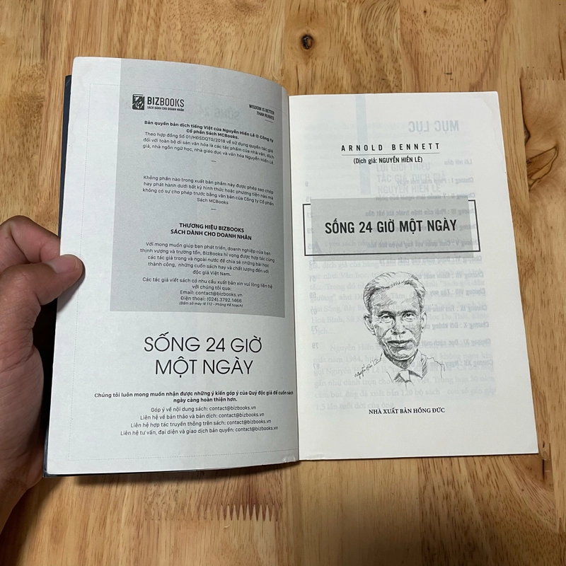 II Sách Kỹ Năng: Sống 24 Giờ 1 Ngày - ARNOLD BENNETT - Nguyễn Hiến Lê (Dịch) - 2019 473386