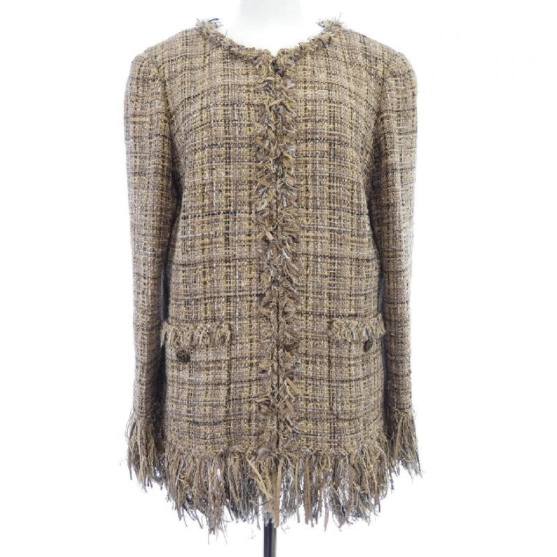 CHANEL P39775V28882 10A Áo khoác không cổ - Hàng hiệu Chính hãng 820893