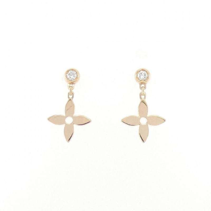 Bông tai Louis Vuitton Pius Monogram Idylle - Hàng hiệu Chính hãng 843678