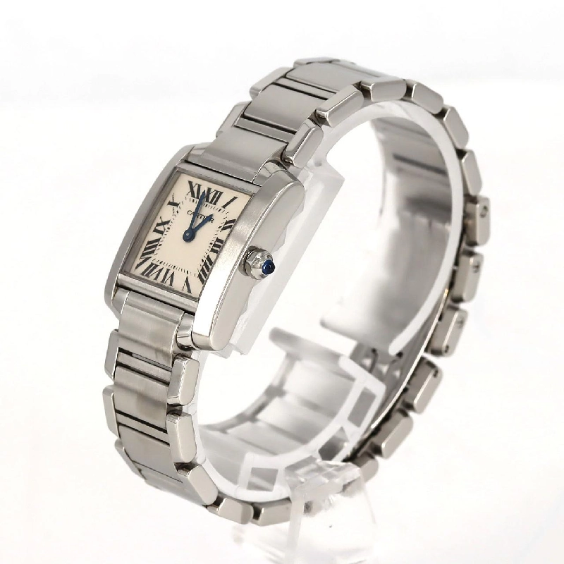 Cartier Tank Française SM W51008Q3 SS Quartz - Hàng hiệu Chính hãng 873513
