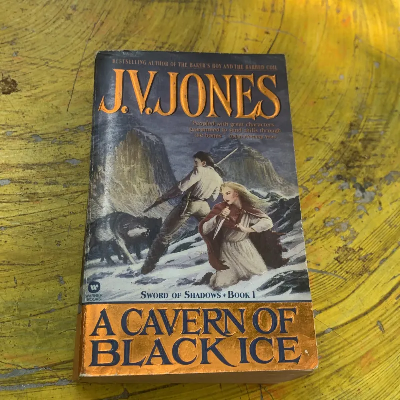 A CAVERN OF BLACK ICE- J.V. JONES 763393