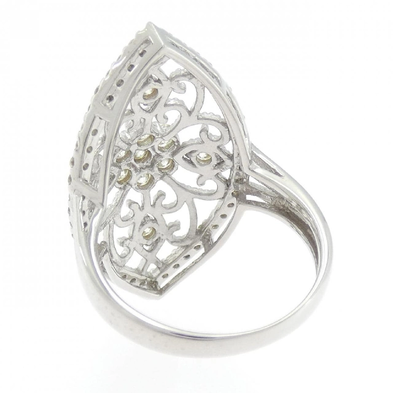 Nhẫn kim cương K18WG hoa 1.01CT 669276