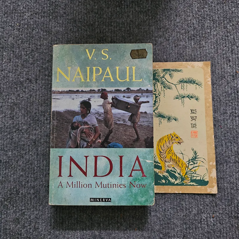 India a million  mutinies now - Naipaul 740849
