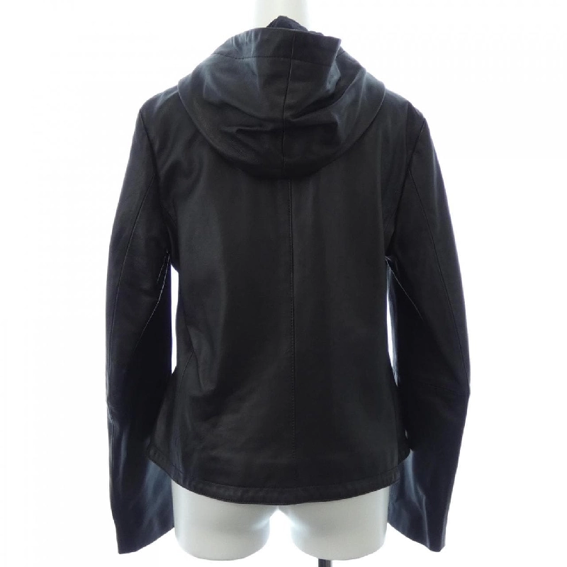 【Mã giảm giá】Theory luxe Áo khoác da 639155