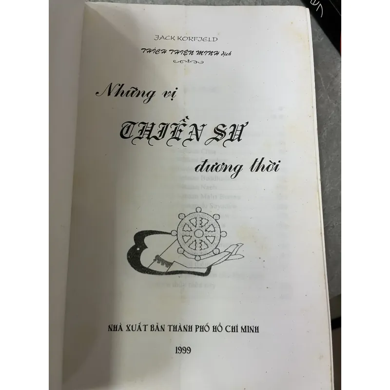 NHỮNG VỊ THIỀN SƯ ĐƯƠNG THỜI - THÍCH THIỆN MINH 785274