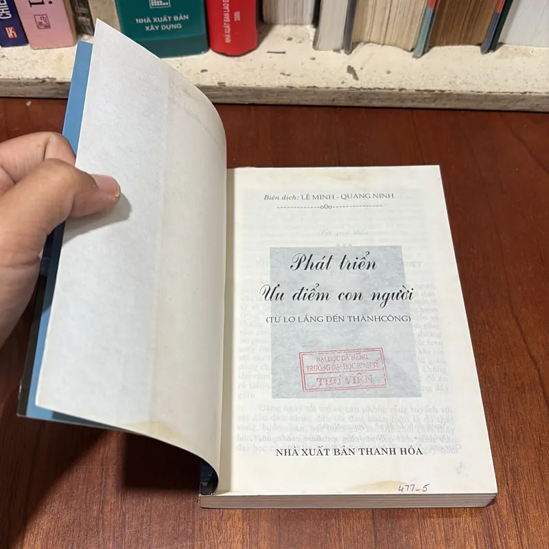 II Sách Kỹ Năng: Phát Triển Ưu Điểm Con Người - Dale Carnegie - 2003 726869