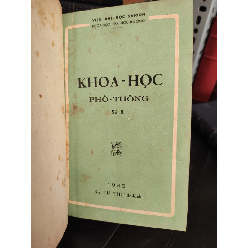 Khoa học phổ thông - NXB 1965 299716