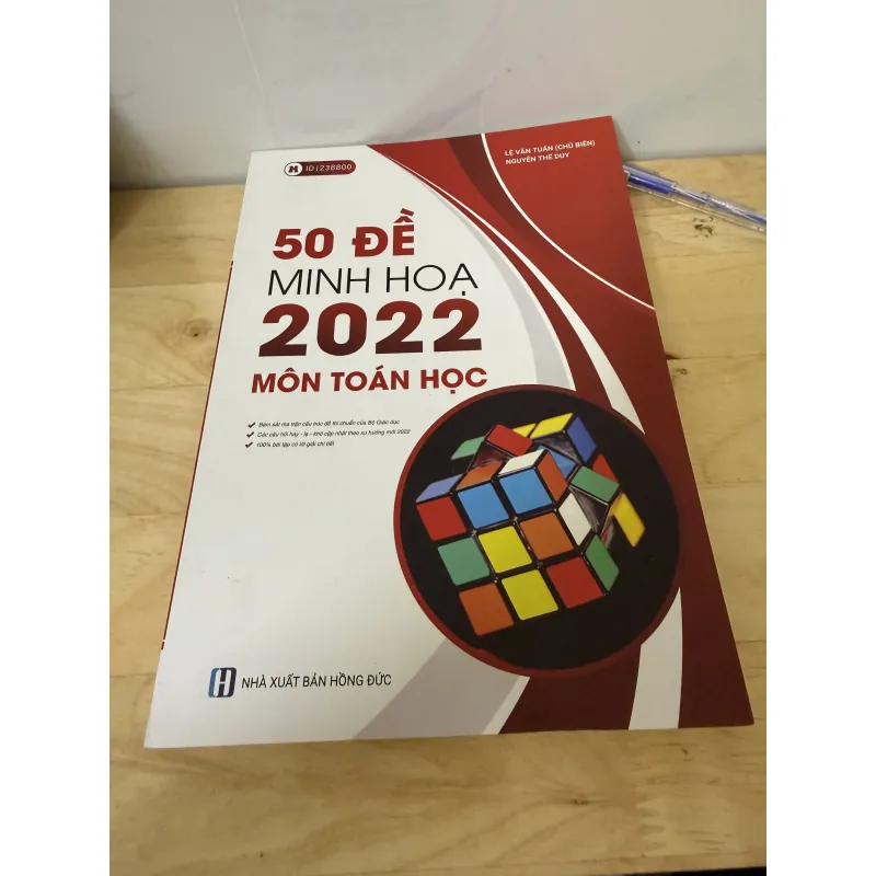 50 bộ Đề Minh Hoạ 2022 môn toán  1021111