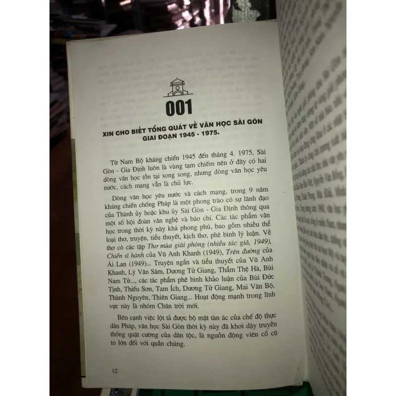 100 câu hỏi đáp về Gia Định-Sài Gòn TP. Hồ Chí Minh-Văn học thời kỳ 1945 - 1975 ở TP. HCM 785835