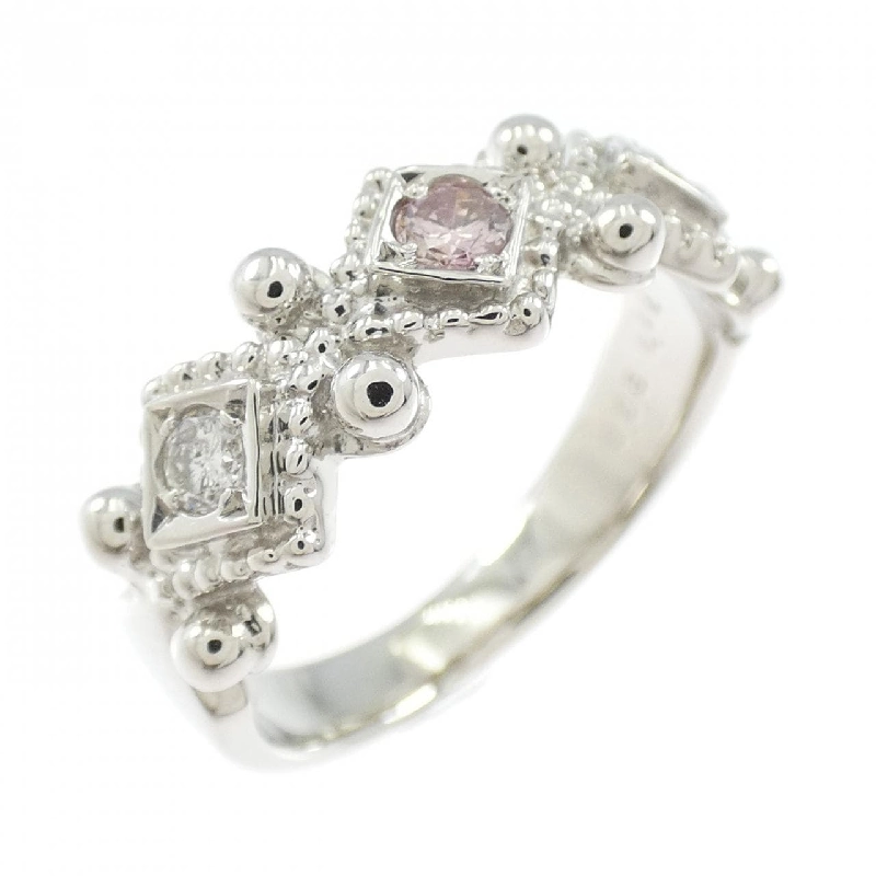 Nhẫn kim cương hồng PT900 0.08CT - Hàng hiệu Authentic 850767