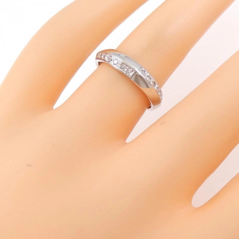 Nhẫn kim cương K18WG 0.14CT 673324