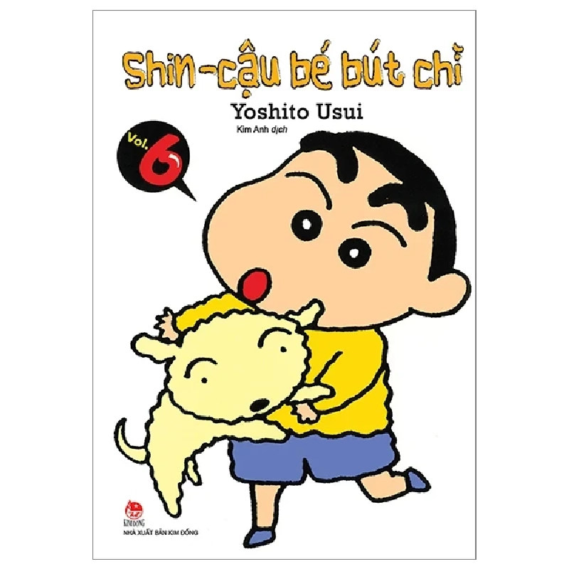 Shin - Cậu Bé Bút Chì - Tập 6 - Yoshito Usui (Mới 100%) Truyện tranh, NXB Kim Đồng - SÁCH ĐẠI HỌC 486755