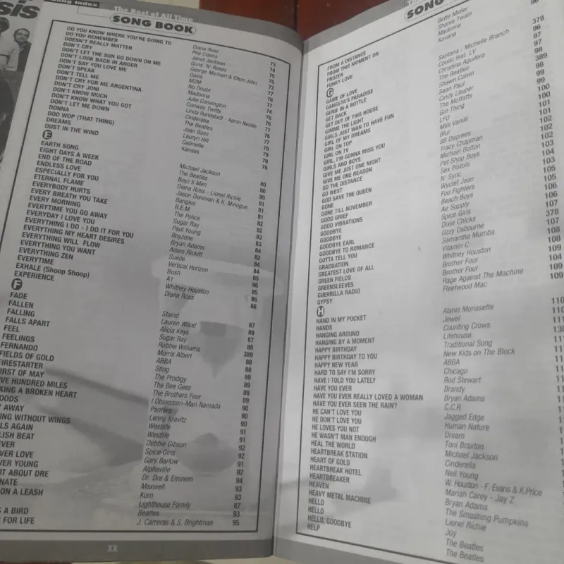 The Best SONGBOOK of all time 930830