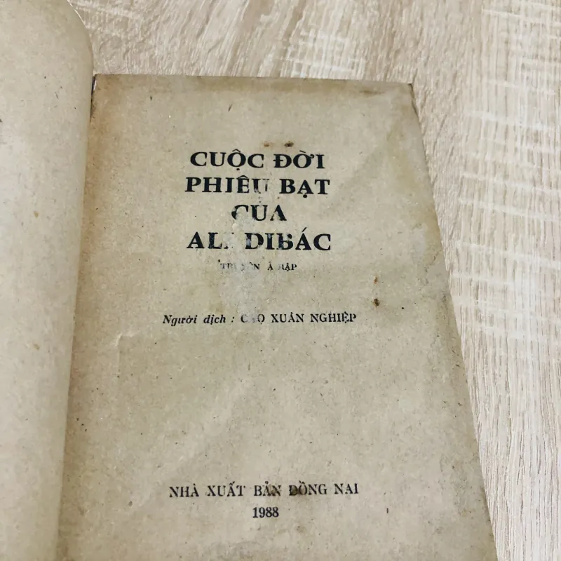 ALI DI BẮC – CUỘC ĐỜI PHIÊU BẠT (Truyện Ả Rập) 960019