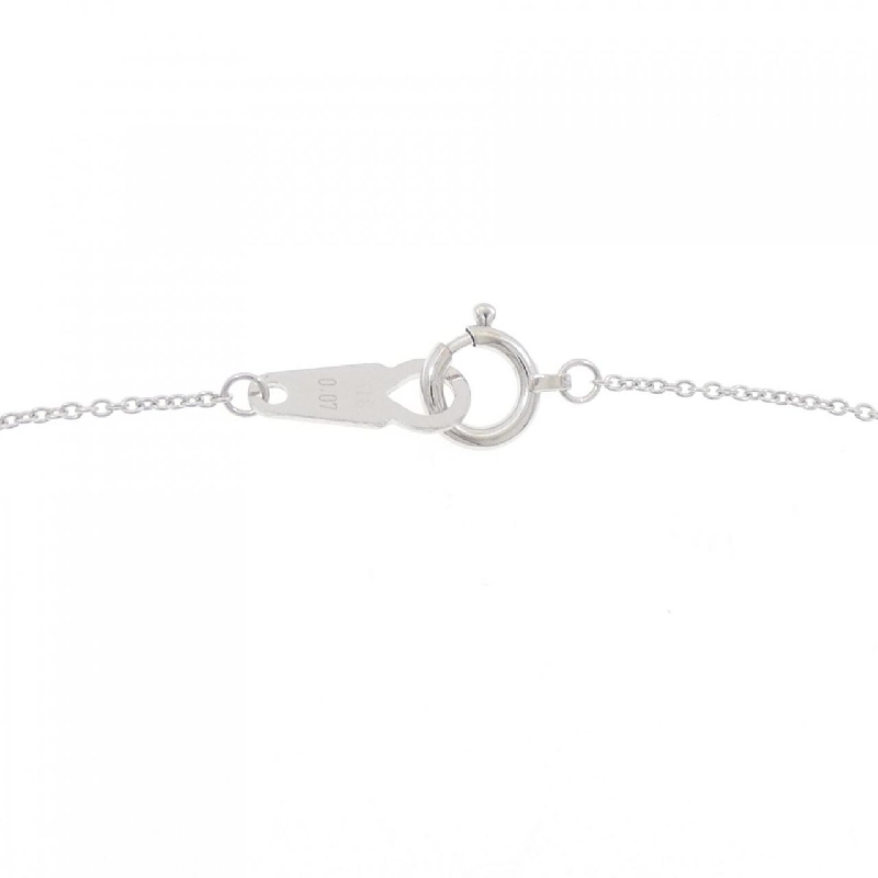 K18WG Vòng tay kim cương hoa 0.07CT - Hàng hiệu Authentic 870145