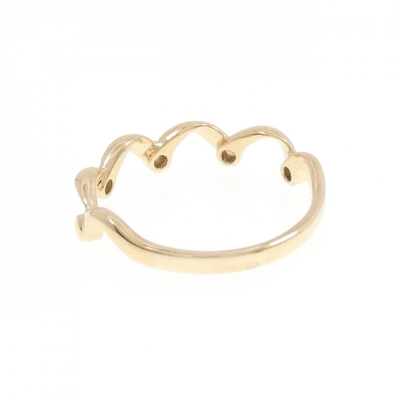 Nhẫn kim cương K18YG 0.05CT 668131