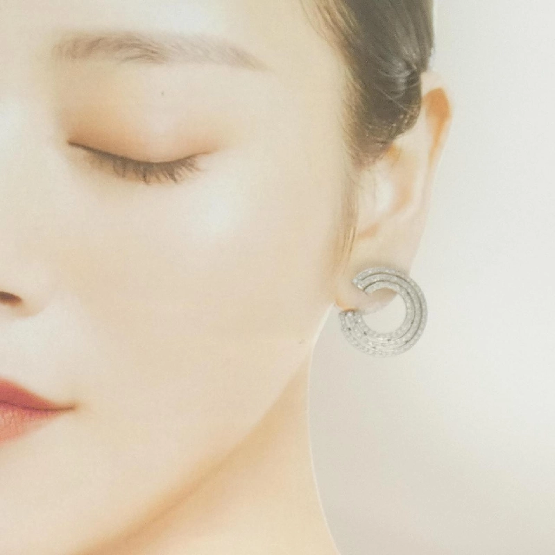 K18WG Bông tai kim cương 1.20CT - Hàng hiệu Chính hãng 866060