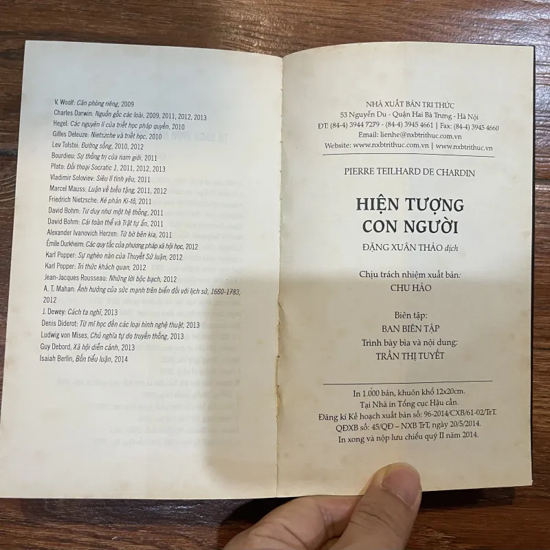 Hiện tượng con người - Pierre Teilhard de Chardin (t4) 1005084