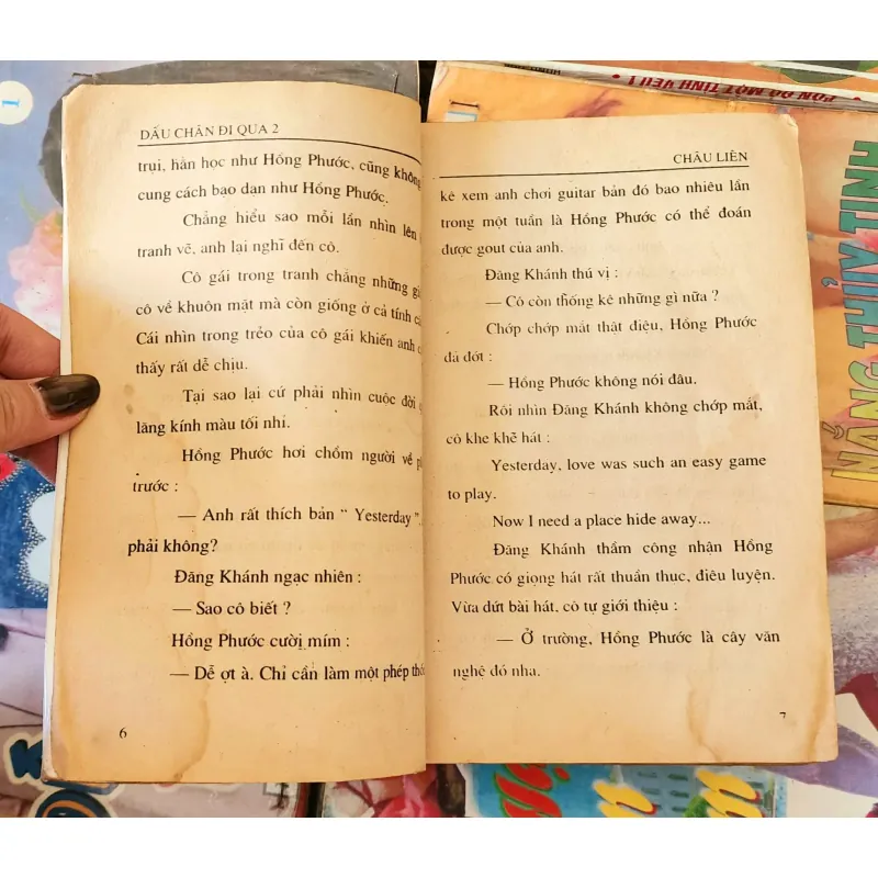 Tiểu thuyết lãng mạn Việt Nam: DẤU CHÂN ĐI QUA (Châu Liên) 782355