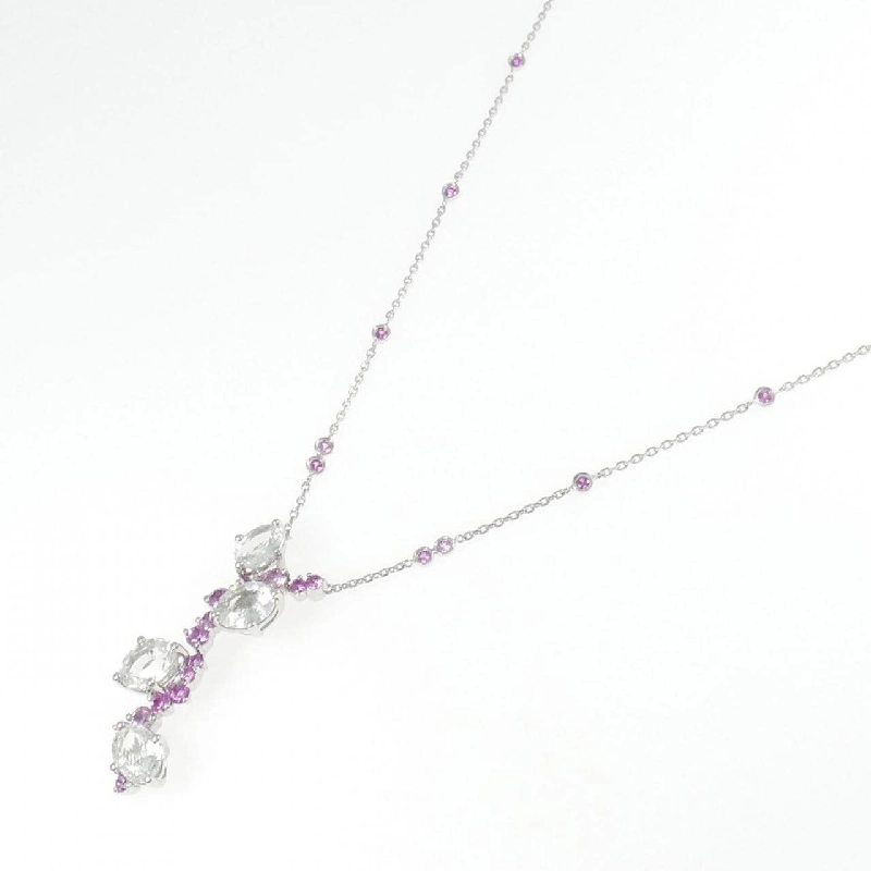 Dây chuyền Sapphire trắng PT900/PT850 5.20CT - Hàng hiệu Chính hãng 864560