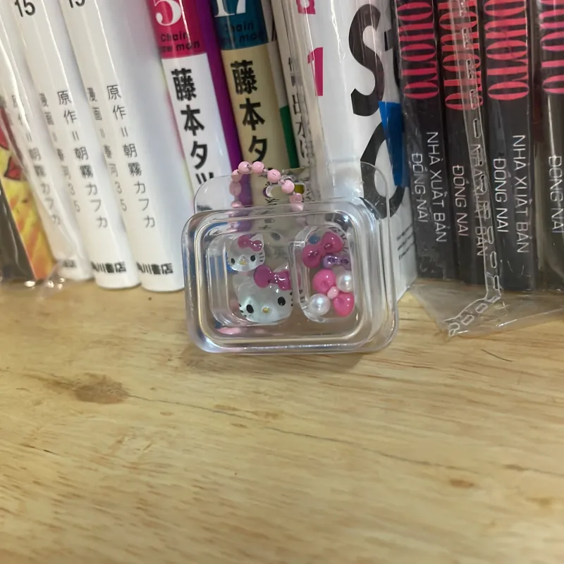 Móc khoá hộp đồ Hello Kitty handmade  1045389