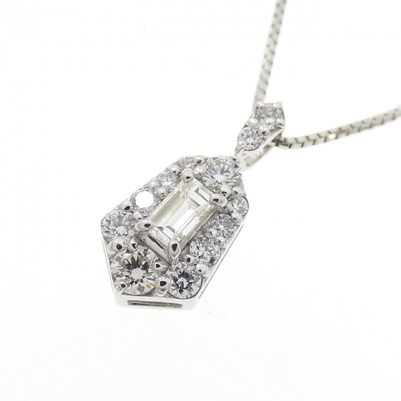 Dây chuyền kim cương PT900/PT850 0.25CT - Hàng hiệu Authentic 865944