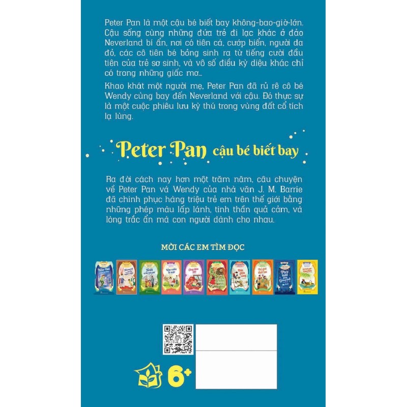 Danh Tác Rút Gọn - Peter Pan Cậu Bé Biết Bay - J. M. Barrie 158692