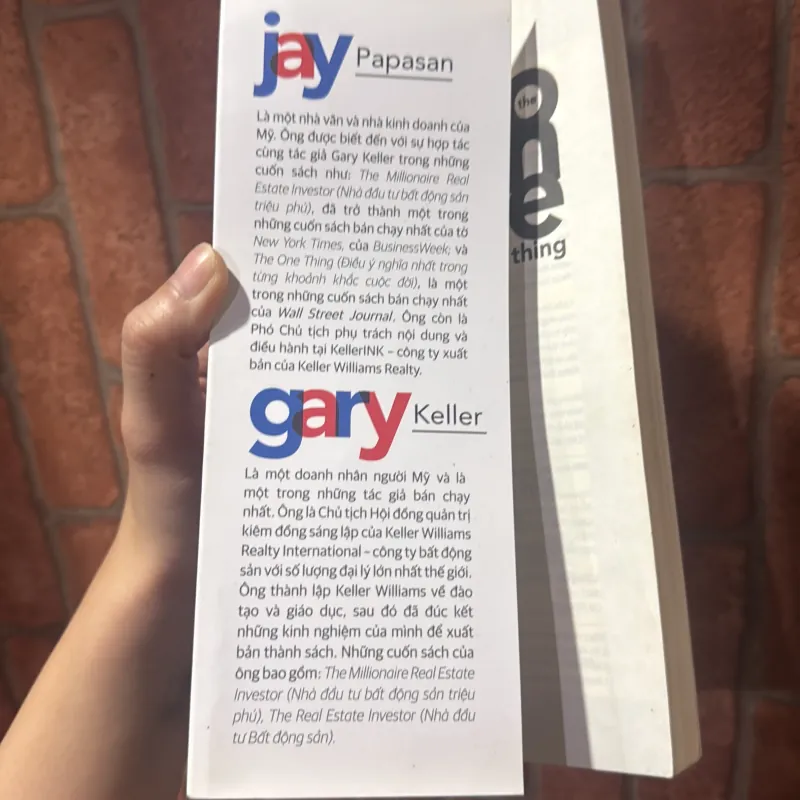 Sách one thing - điều ý nghĩa nhất 1021205