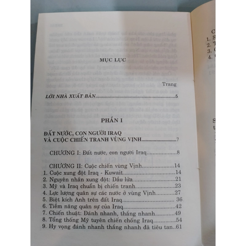 MỸ - IRAQ CUỘC ĐỐI ĐẦU HAI THẾ KỶ 
 522764