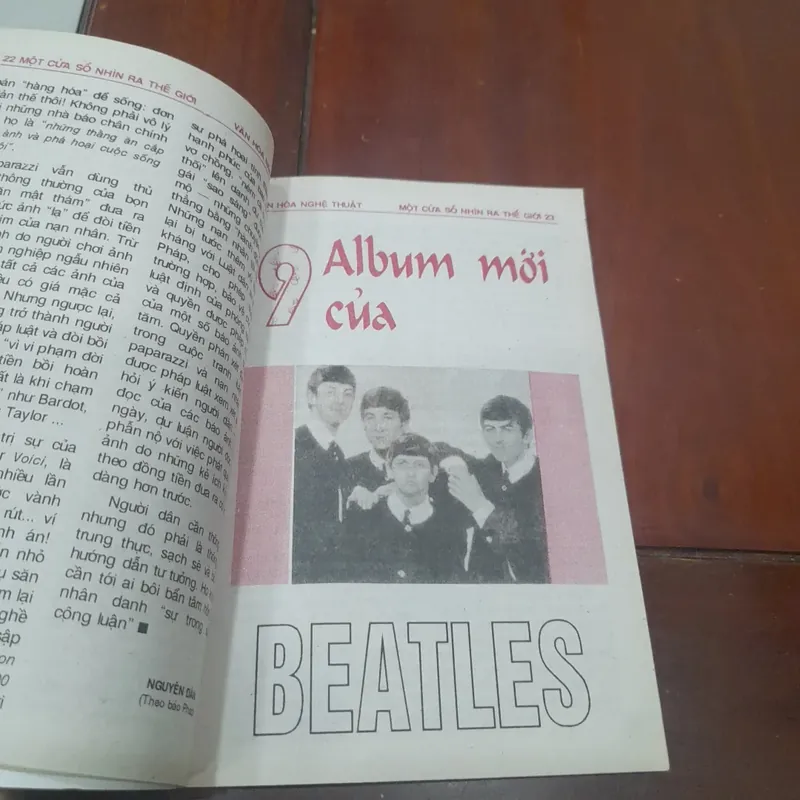 một cửa sổ NHÌN RA THẾ GIỚI số 82 năm 1995 712403