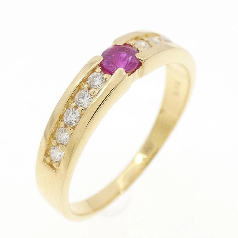 Nhẫn ruby K18YG 668948