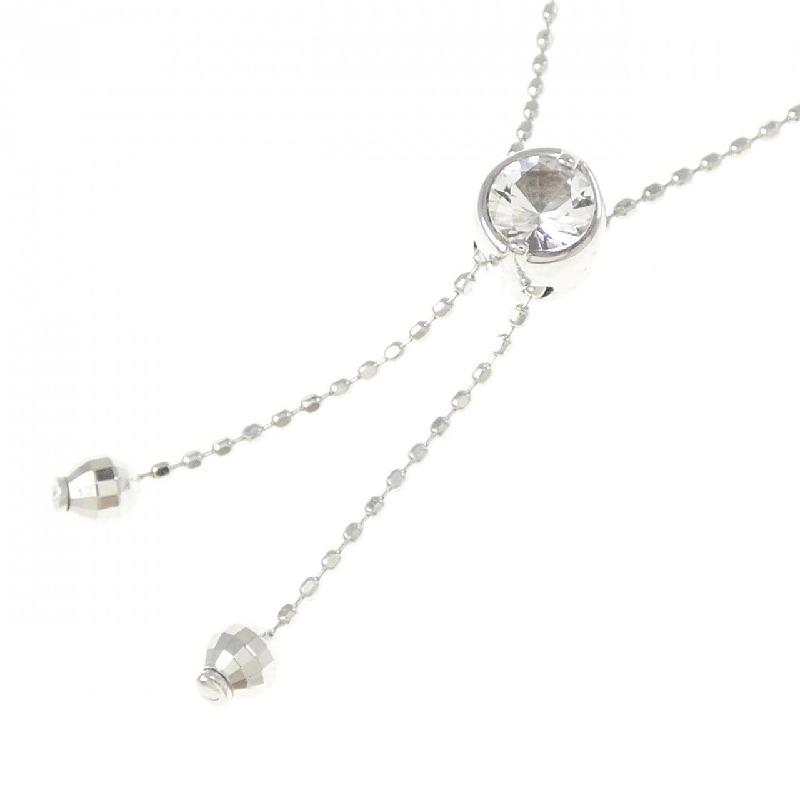 K14WG Đá Topaz Trắng Dây Chuyền 0.25CT - Hàng hiệu Chính hãng 865817