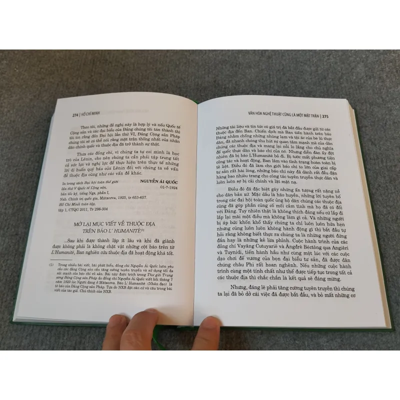 HỒ CHÍ MINH VĂN HOÁ NGHỆ THUẬT CŨNG LÀ MỘT MẶT TRẬN 727178