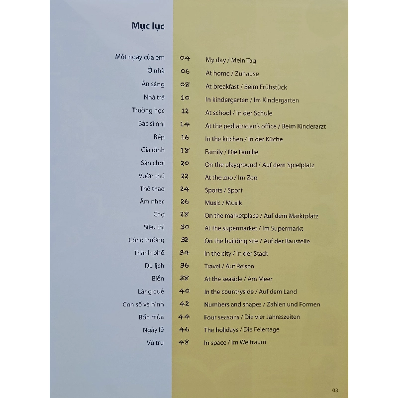 Từ điển Việt - Anh - Đức bằng tranh Thế giới quanh em - Hanh Nguyen-Schwanke 419830