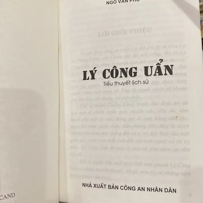 LÝ CÔNG UẨN, Tiểu thuyết lịch sử (XB 2006) 559406