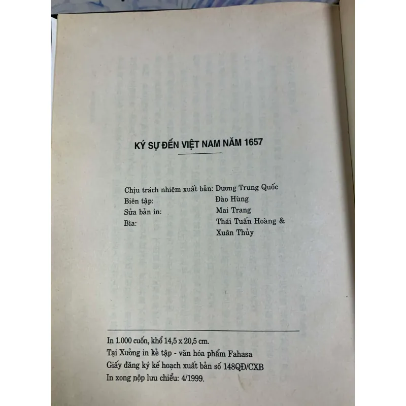 Ký Sự Đến Việt Nam Năm 1657 - Chu Thuấn Thuỷ 926304