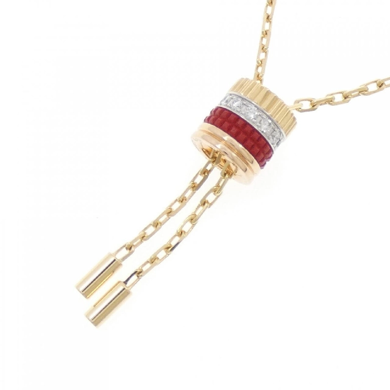 Boucheron Quatre Red Tie Small Necklace - Hàng hiệu Authentic 839594