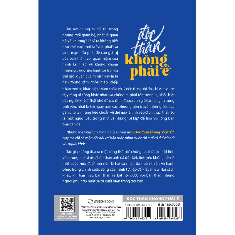 Độc Thân Không Phải "Ế" - John Kim 143839