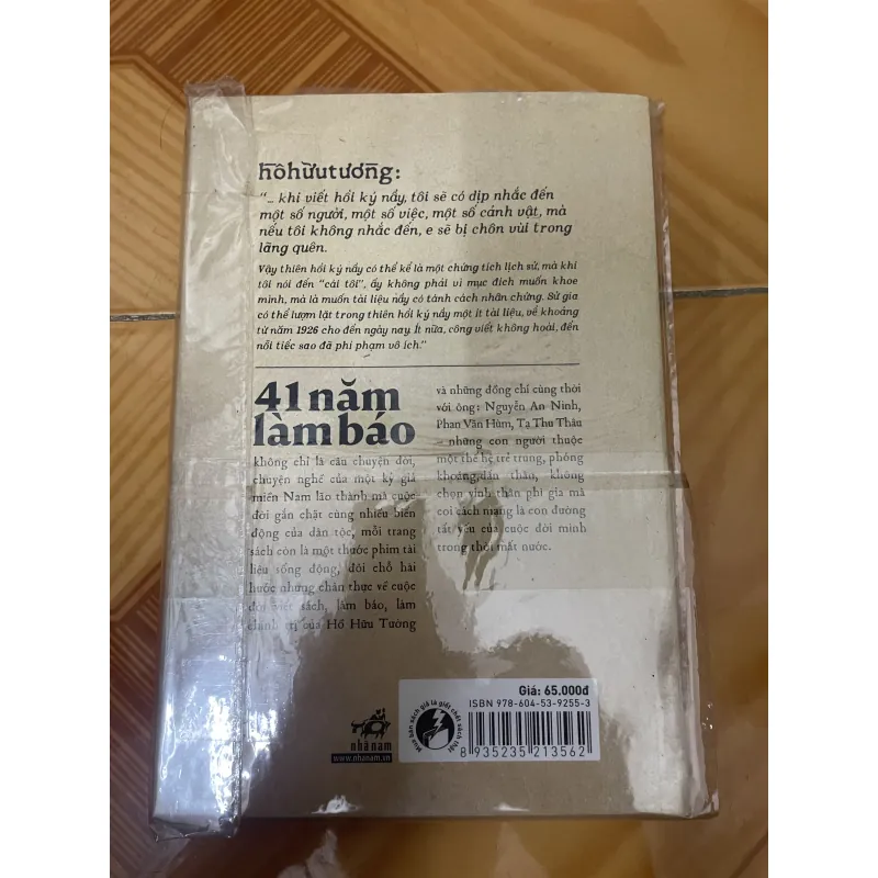 41 năm làm báo - Hồ Hữu Tường 931353