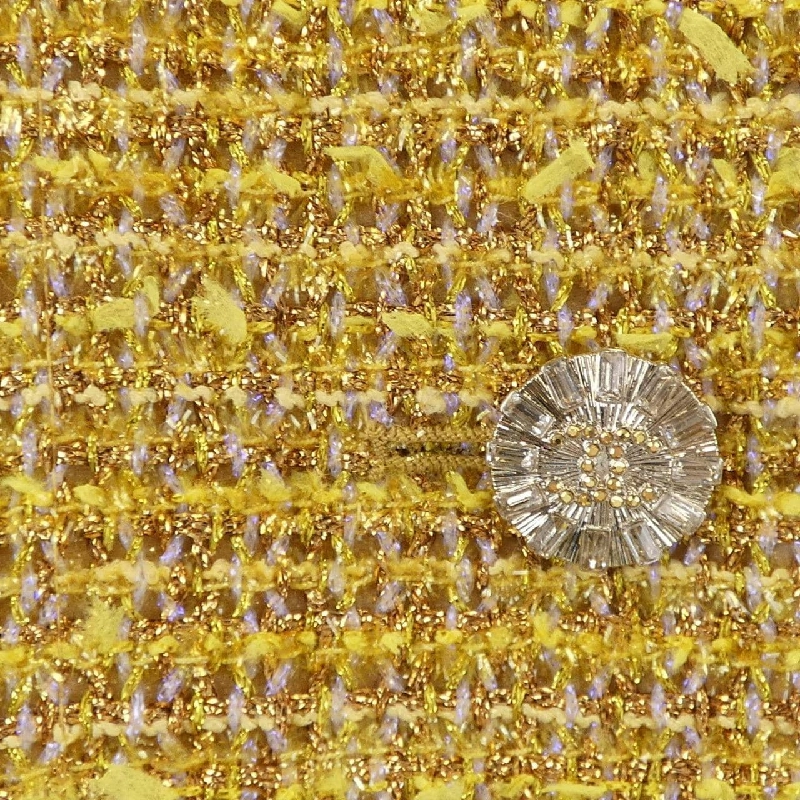 【Mã giảm giá】Áo khoác không cổ CHANEL 640076