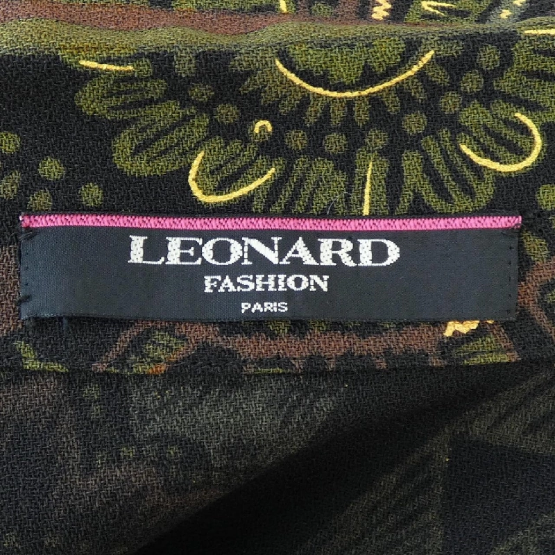 【Mã giảm giá】【Cổ điển】Thời trang Leonar LEONARD FASHION Áo cardigan dài 637617