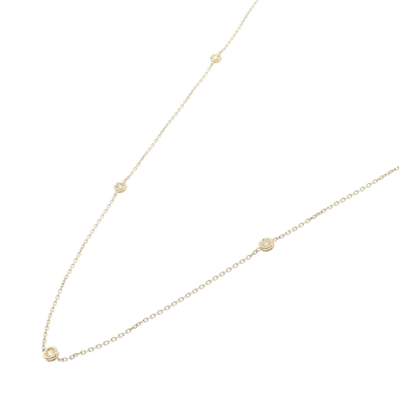 K18YG Dây chuyền kim cương 0.50CT - Hàng hiệu Chính hãng 849071