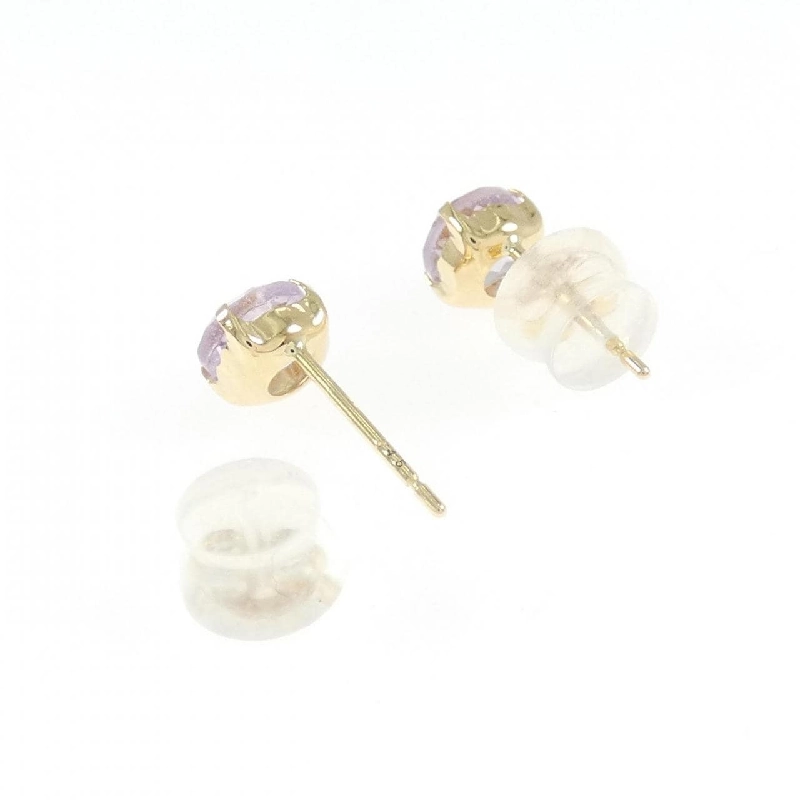 K18YG Amethyst Bông tai 0.90CT - Hàng hiệu Chính hãng 864515