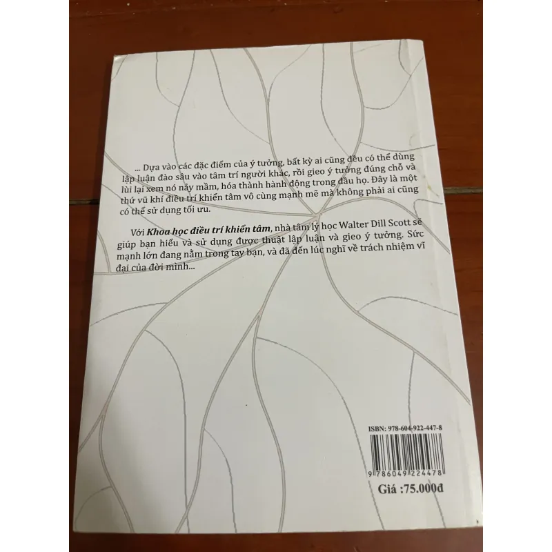 Khoa học điều trí khiển tâm Walter Dill Scott 1005270