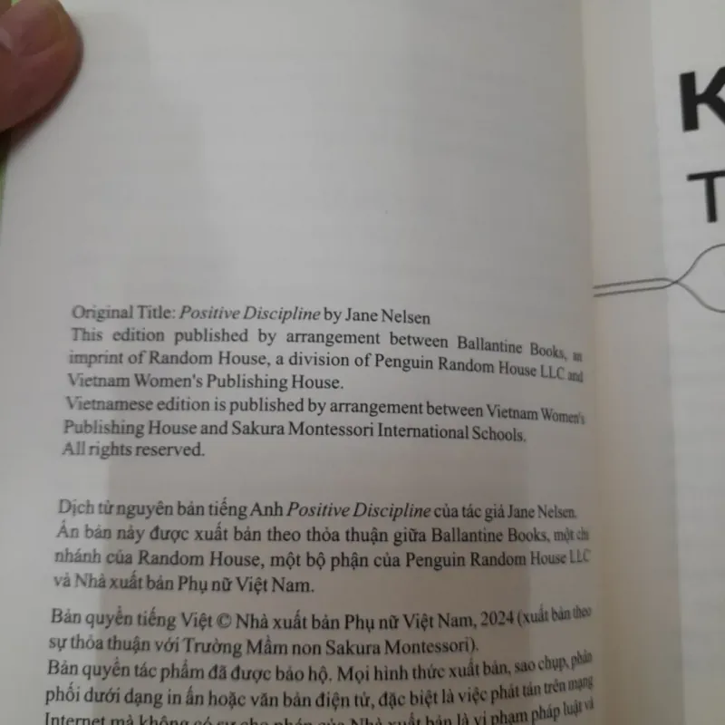 KỶ LUẬT TÍCH CỰC (Ng tác Positive Discipline)-Tg Tiến sỹ GD Jane Nelsen 795998