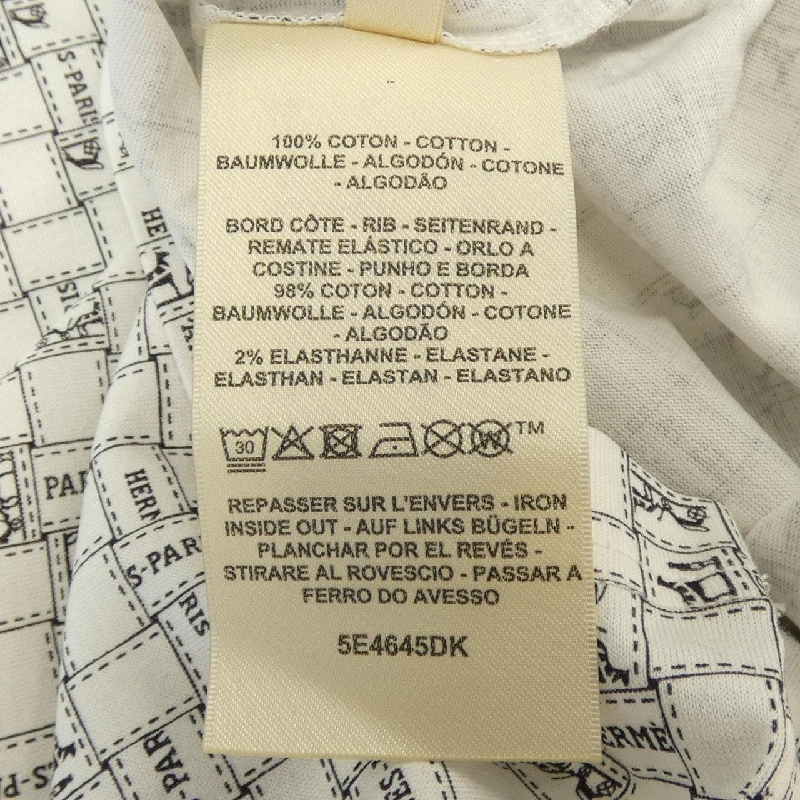 Áo thun HERMES BOLDUC AU CARRE 5E4645DK - Hàng hiệu Chính hãng 817937