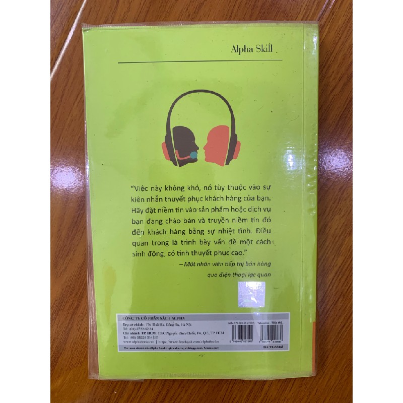 Telesales Tiếp thị bán hàng qua điện thoại (có bọc bóng) 16797