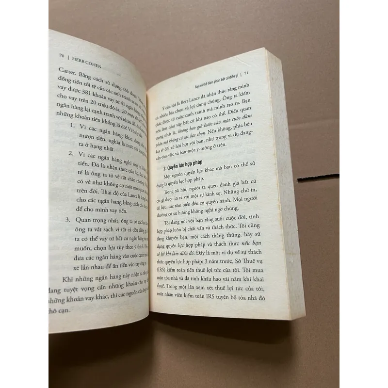 Bạn có thể đàm phán bất cứ điều gì 607490