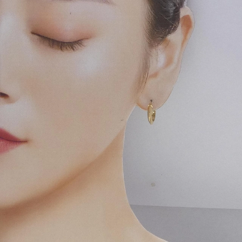 Bông tai hoop 750YG - Hàng hiệu Authentic 869176